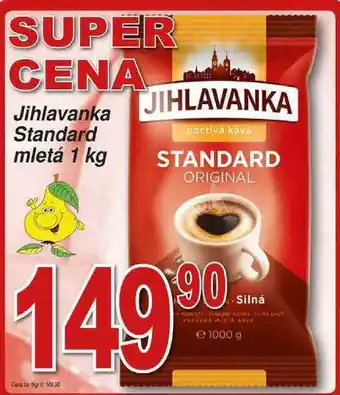 Hruška Jihlavanka standard mletá káva 1 kg nabídka