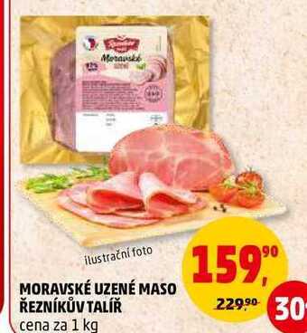 Penny Market Moravské uzené maso řezníkův talíř, 1 kg nabídka