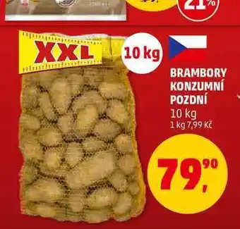 Penny Market Brambory konzumní pozdní, 10 kg nabídka