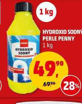 Penny Market Hydroxid sodny perle penny, 1 kg nabídka