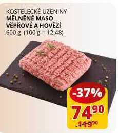 Flop Mělněné maso věpřové a hovězí 600 g nabídka