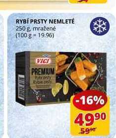 Flop Rybí prsty nemleté 250 g nabídka