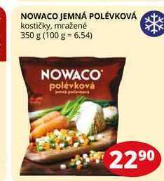 Flop Nowaco jemná polévková kostičky, mražené 350 g nabídka