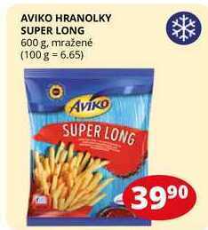 Flop Aviko hranolky super long 600 g nabídka