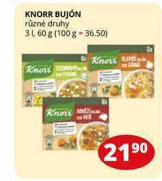 Flop Knorr bujón různé druhy 31, 60 g nabídka