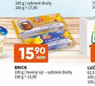 Terno Brick tavený sýr nabídka