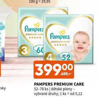 Terno Pampers dětské plenky nabídka