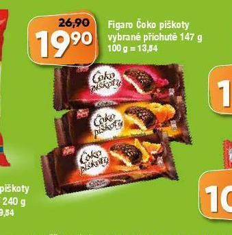 Terno Figaro čoko piškoty nabídka