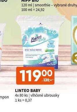 Terno Linteo baby vlhčené ubrousky nabídka