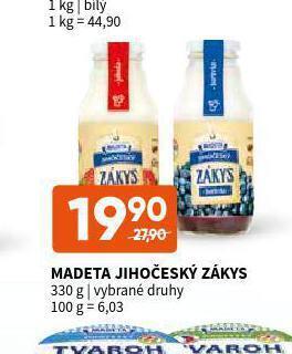 Terno Madeta jihočeský zákys nabídka