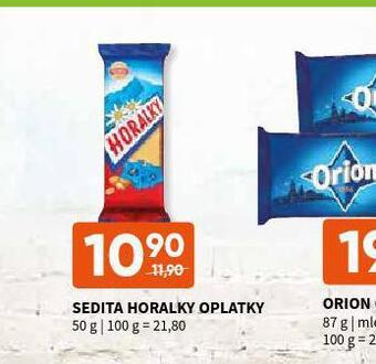 Terno Sedita horalky oplatky nabídka