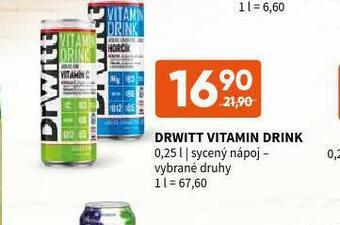 Terno Drwitt vitamin drink nabídka