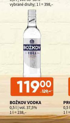 Terno Božkov vodka nabídka