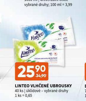 Terno Linteo vlhčené ubrousky nabídka