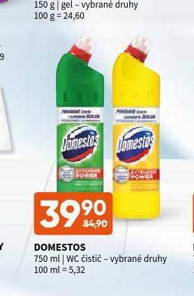 Terno Domestos wc čistič nabídka
