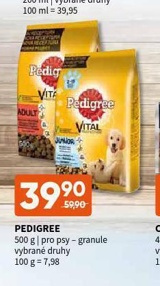 Terno Pedigree granule pro psy nabídka