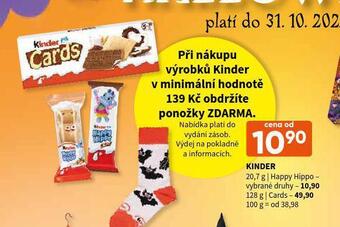 Terno Kinder happy hippo nabídka