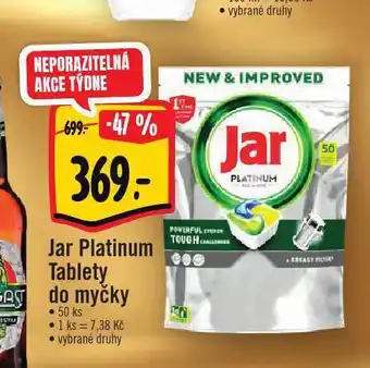 Jip Jar platinum tablety do myčky nabídka