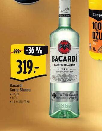 Jip Bacardi carta blanca nabídka