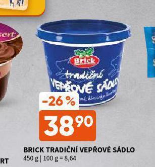 Terno Brick tradiční vepřové sádlo nabídka