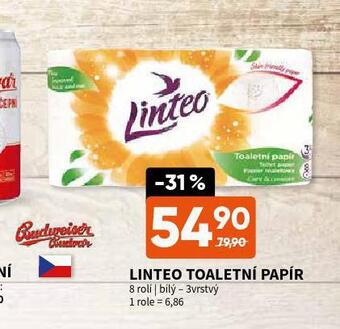 Terno Linteo toaletní papír nabídka