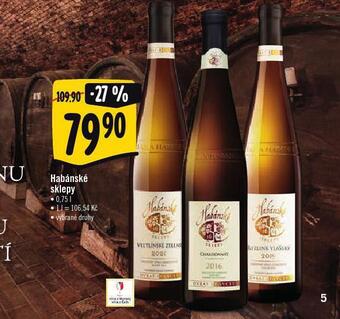 Jip Habánské sklepy nabídka