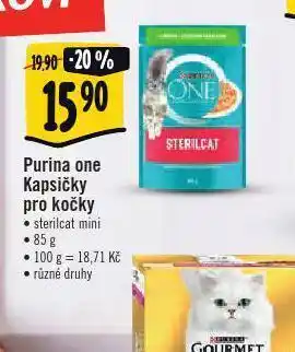 Purina one kapsičky pro kočky