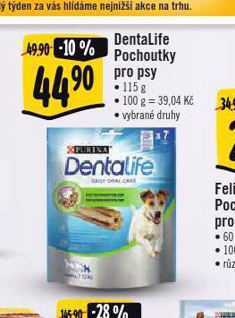 Jip Dentalife pochoutky pro psy nabídka
