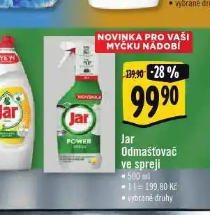 Jar odmašťovač ve spreji