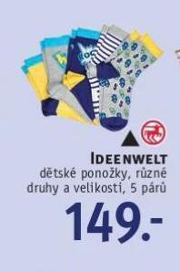 Rossmann Dětské ponožky nabídka