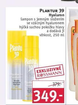Rossmann Plantur 39 hyaluron šampon nabídka