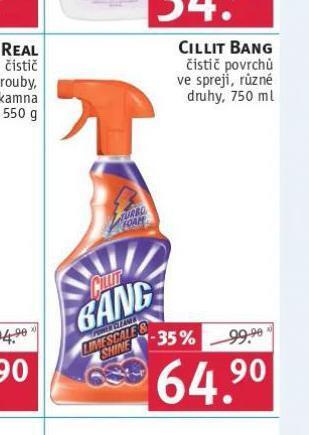 Rossmann Cillit bang čistič povrchů nabídka