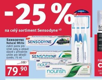 Rossmann Sensodyne zubní pasta nabídka