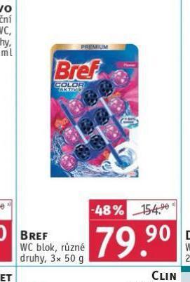 Rossmann Bref wc blok nabídka