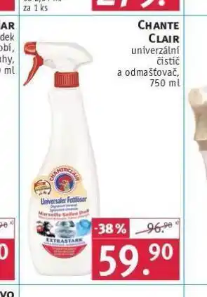 Rossmann Chante clair univerzální čistič a odmaš´tovač nabídka