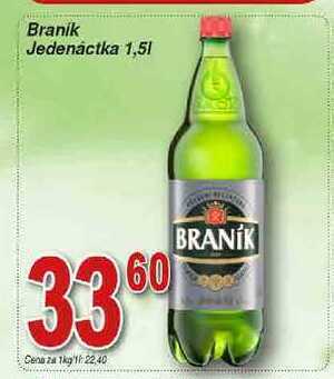 Hruška Braník jedenáctka 1,5l nabídka