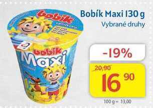 Kubík potraviny Bobík maxi 130 g nabídka