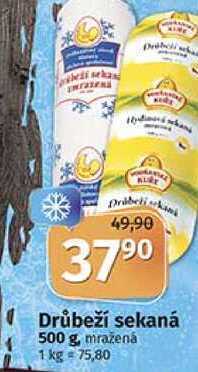 Coop Drůbeží sekaná 500 g, mražená nabídka
