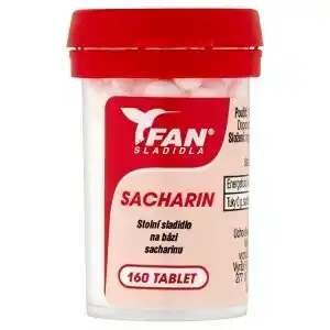 Fan sladidla sacharin stolní sladidlo 160 tablet 10g