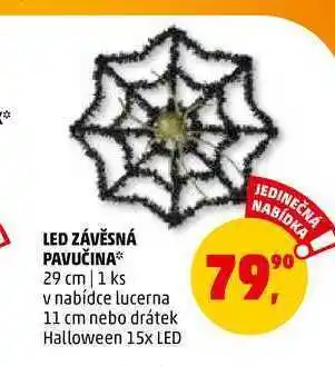 Penny Market Led závěsná pavučina, 1 ks nabídka