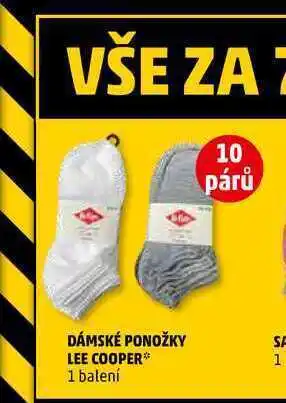 Penny Market Dámské ponožky lee cooper, 1 balení nabídka
