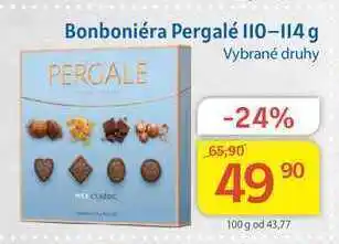 Pergalé bonboniéra 110 - 114g