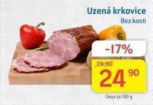 Uzená krkovice bez kosti 100 g