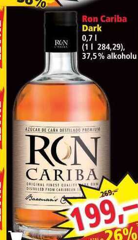 Norma Ron cariba dark 0,7l nabídka