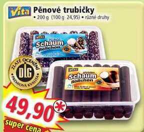 Norma Vita pěnové trubičky 200 g nabídka