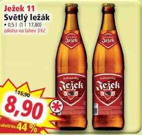 Norma Ježek 11 světlý ležák 0,5l nabídka