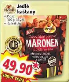 Norma Jedlé ardilla kaštany 150 g nabídka