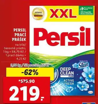 Persil prací prášek, 3,38 kg/52 pd