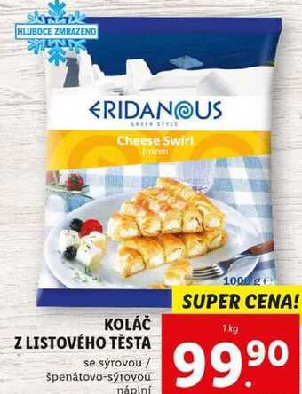 Lidl Koláč z listového těsta, 1 kg nabídka