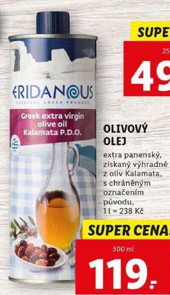 Lidl Olivový olej, 500 ml nabídka
